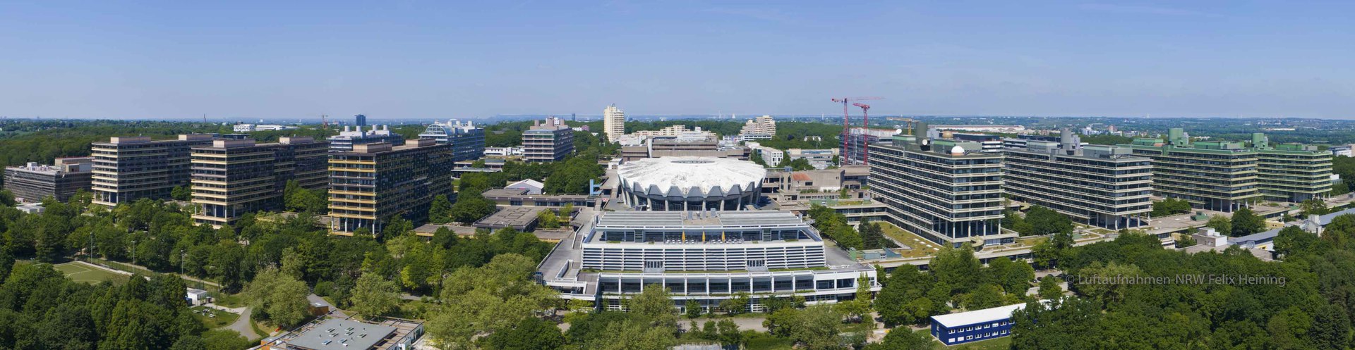 Panoramaaufnahme aus der Luft