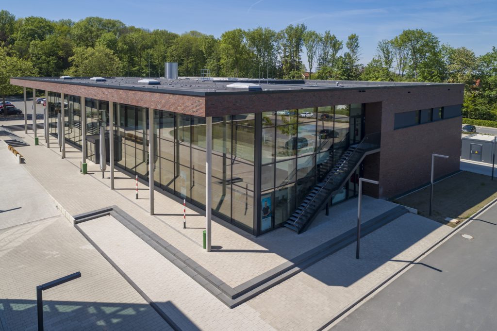 Gebäudeansicht des Campusprojekts Nordkirchen