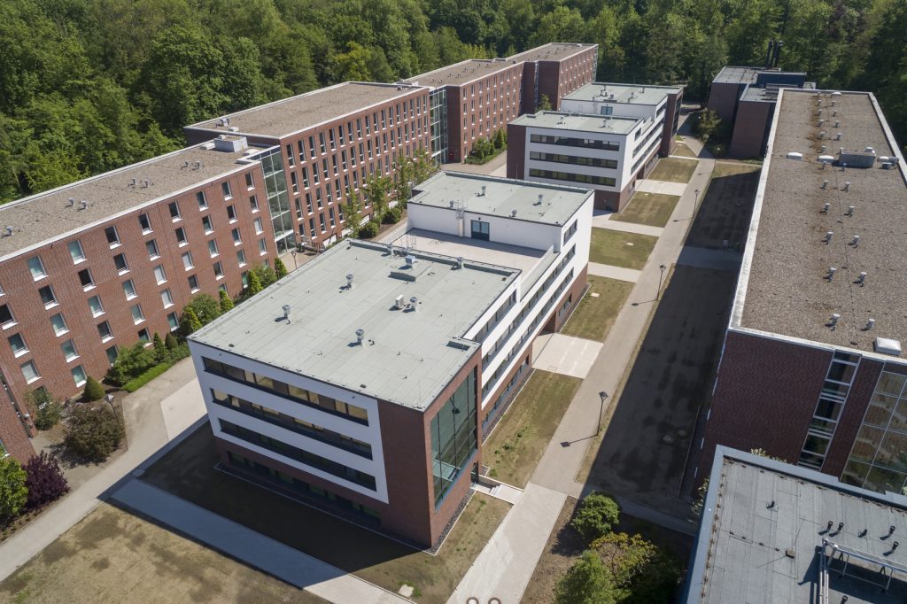 Fassadenaufnahme am Campusprojekt Nordkirchen