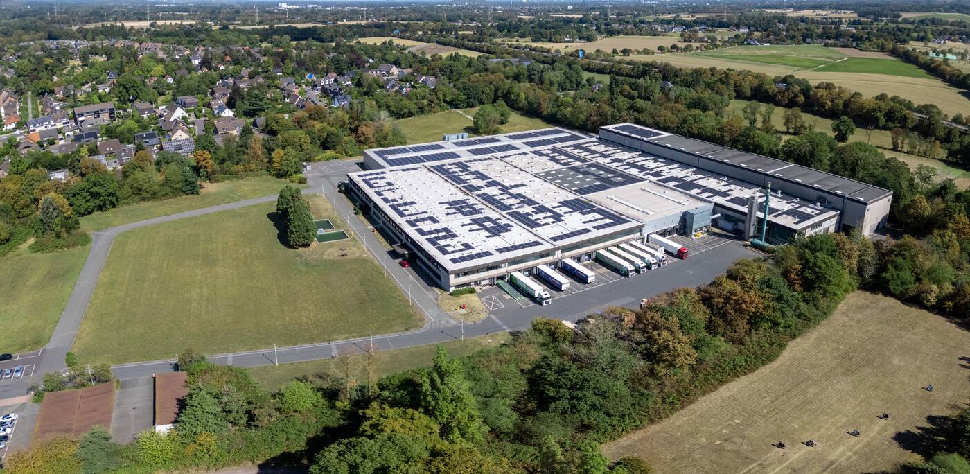 Fertig bearbeitete Panoramaaufnahme der Wellkistenfabrik Peters