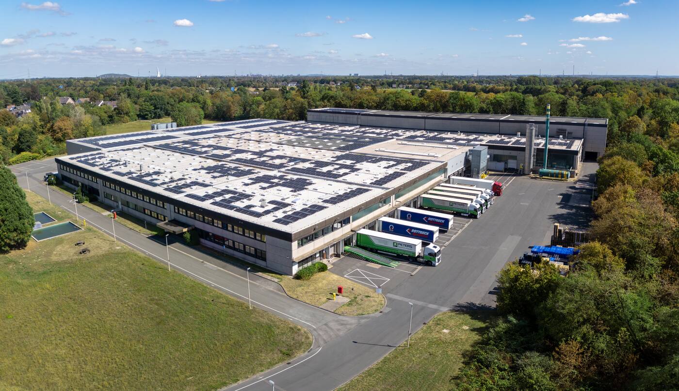 Luftaufnahme der Wellkistenfabrik Peters, Perspektive 6
