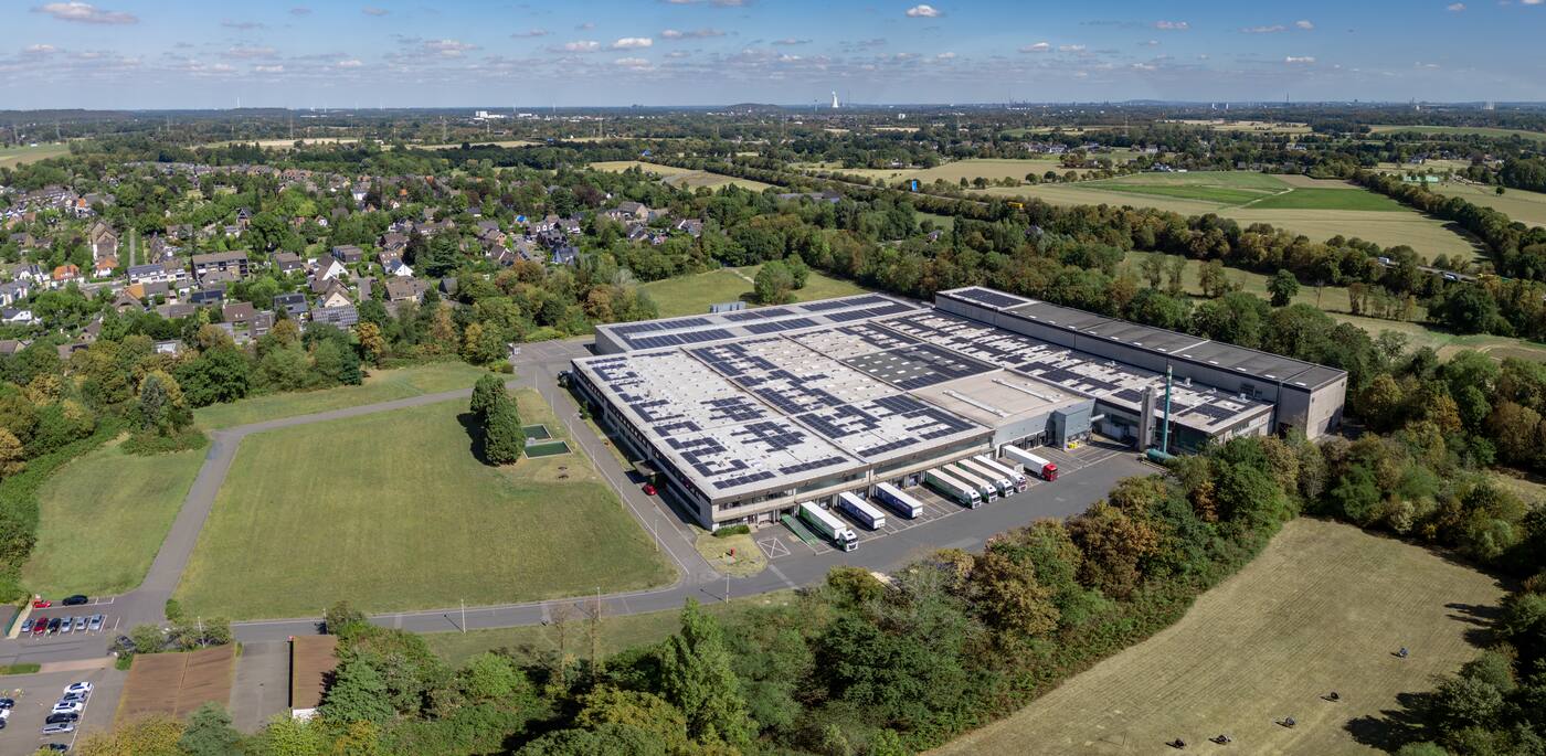 Luftaufnahme der Wellkistenfabrik Peters, Perspektive 7